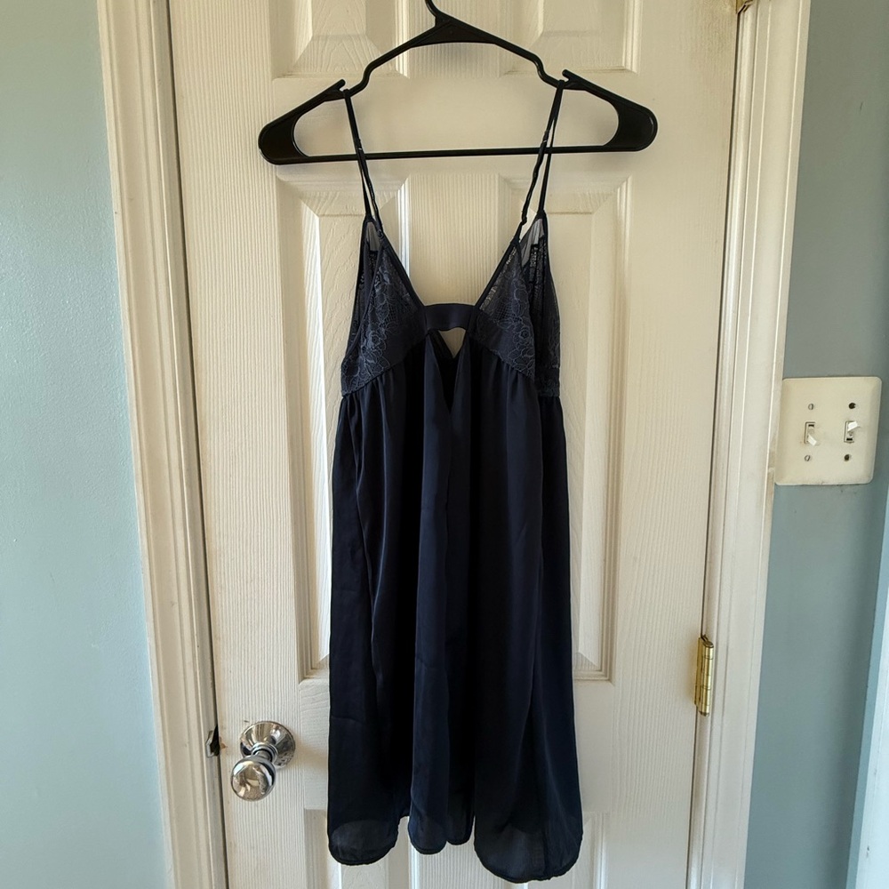 American Vintage Navy Slip Dress